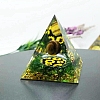 Resin Orgonite Pyramids  with  Ball PW-WG11318-01-3