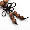 5-Loop Wrap Style Buddhist Jewelry X-BJEW-S125-22-2