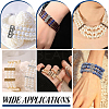 110Pcs 11 Styles Tibetan Style Alloy Multi-Strand Links TIBE-PH0002-59-5