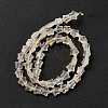 Transparent Glass Beads Strand GLAA-F112-04K-4
