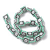 Baking Paint Glass Enamel Beads LAMP-S079-14C-3