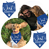 Cotton Dog's Kerchief AJEW-WH0503-021-5