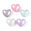 UV Plating Opaque Acrylic Beads SACR-T035-09M-1
