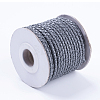 Round Braided Cowhide Cords WL-L009-01K-2