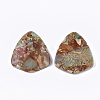 Synthetic Aqua Terra Jasper Pendants G-S329-038-2