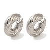 Non-Tarnish 304 Stainless Steel Ear Cuff Findings STAS-O006-07E-P-2
