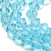 Transparent Glass Beads Strands GLAA-F029-3mm-20-3