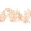 Lattice Double Ruffle Elastic Nylon Ribbon NWIR-O010-03H-1