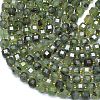 Natural Prehnite Beads Strands G-K389-A72-01-3