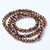 Electroplate Transparent Glass Beads Strands LS-EGLA-A034-T2mm-UA04-2