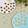 84 Pieces Zodiac Sign Charm Pendants 12 Constellation Charm Pendant Alloy Charm for Jewelry Necklace Earring Making Crafts JX557B-6