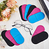 CREATCABIN 18Pcs 3 Colors Glasses Eye Patch AJEW-CN0001-80C-3