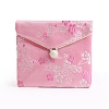 Cloth Embroidery Flower Jewelry Storage Pouches Envelope Bags PW-WG49783-10-1