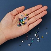 3 Style Faceted Glass Beads Strands GLAA-YW0001-27-7