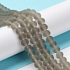 Transparent Glass Beads Strands X1-EGLA-A034-T4mm-MD16-2