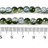 Transparent Crackle Baking Paint Glass Beads Strands DGLA-T003-01B-M-2