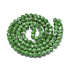 Drawbench Glass Beads Strands DGLA-S115-6mm-L08-2