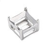 304 Stainless Steel Rhinestone Claw Settings STAS-U042-05C-P-2