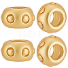 Beebeecraft 50Pcs Brass Beads KK-BBC0004-15-1