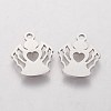 201 Stainless Steel Charms STAS-Q201-T178-2