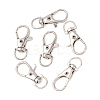 Alloy Swivel Lobster Claw Clasps E168-3