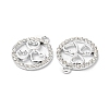 Rack Plating Alloy Crystal Rhinestone Pendants RB-L036-VF867-1-2