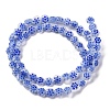 Handmade Millefiori Lampwork Beads Strands LAMP-G164-11E-2