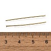 Brass Flat Head Pins KK-H502-01E-G-3