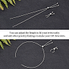 12Pcs 2 Style Adjustable 304 Stainless Steel Bracelet Making MAK-UN0001-22-4
