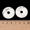 Natural Howlite Pendants G-A320-01A-23-3