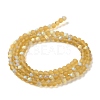 Transparent Glass Beads Strands X1-EGLA-A034-T4mm-MB04-3