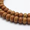 Natural Wood Lace Stone Beads Strands G-G665-15-6x4mm-3