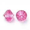Transparent Acrylic Beads TACR-S146-4mm-03-1