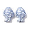 Handmade Porcelain Beads PORC-K010-08L-1