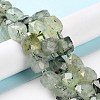 Natural Prehnite Beads Strands G-B065-A06-2