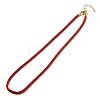 Nylon Milan Cord Necklace Making MAK-M028-01G-06-1