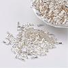 Glass Twisted Bugle Beads SEED-E002-5mm-821#-1