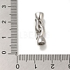 Brass Fold Over Clasps KK-H480-14P-3