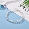 Transparent Round Acrylic Beads Stretch Bracelets BJEW-JB05616-3