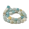 Natural Flower Amazonite Beads Strands G-L596-A14-01-3