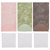 3Pcs 3 Color Snake Skin Pattern Imitation Leather Slip-in Glasses Cases AJEW-GF0006-54-1
