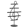 5-Tier Musical Note Iron Earring Display Tower PW-WG94277-01-1