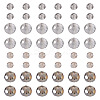 120Pcs 4 Styles Electroplate Glass Beads EGLA-TADJ0001-13B-1