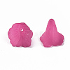 Transparent Acrylic Bead Caps PL551-C16-2
