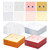4 Colors Acrylic Single Earring Display Card ODIS-AR0001-05B-1
