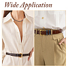 24Pcs 2 Colors PU Imitation Leather Loop Keepers DIY-FH0011-03-5