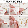 30Pcs 304 Stainless Steel Earring Hooks STAS-SP0002-06G-5
