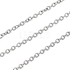 Non-Tarnish 304 Stainless Steel Cable Chains X-CHS-Q001-09-100m-1