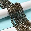 Transparent Glass Beads EGLA-A035-T8mm-D16-2
