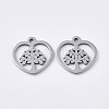 Non-Tarnish 201 Stainless Steel Charms X-STAS-T050-021P-1